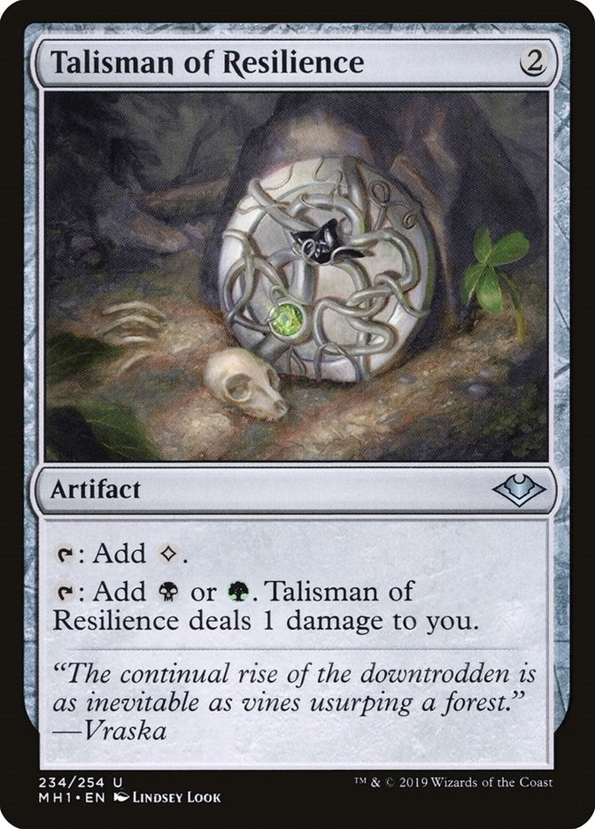Image for Talisman of Resilience (Modern Horizons) (234) - Magic: The Gathering