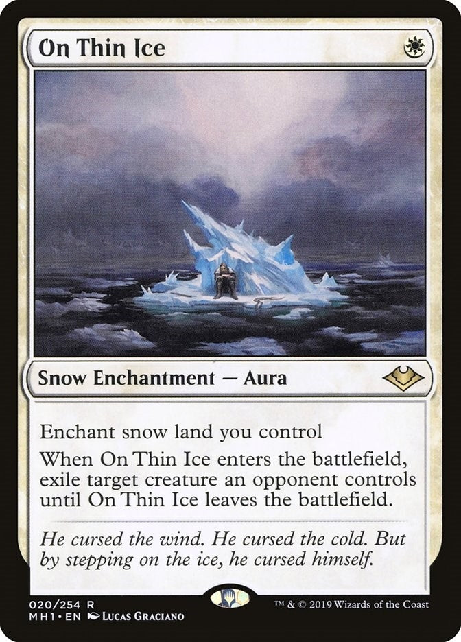 Image for On Thin Ice (Modern Horizons) (20) - Magic: The Gathering