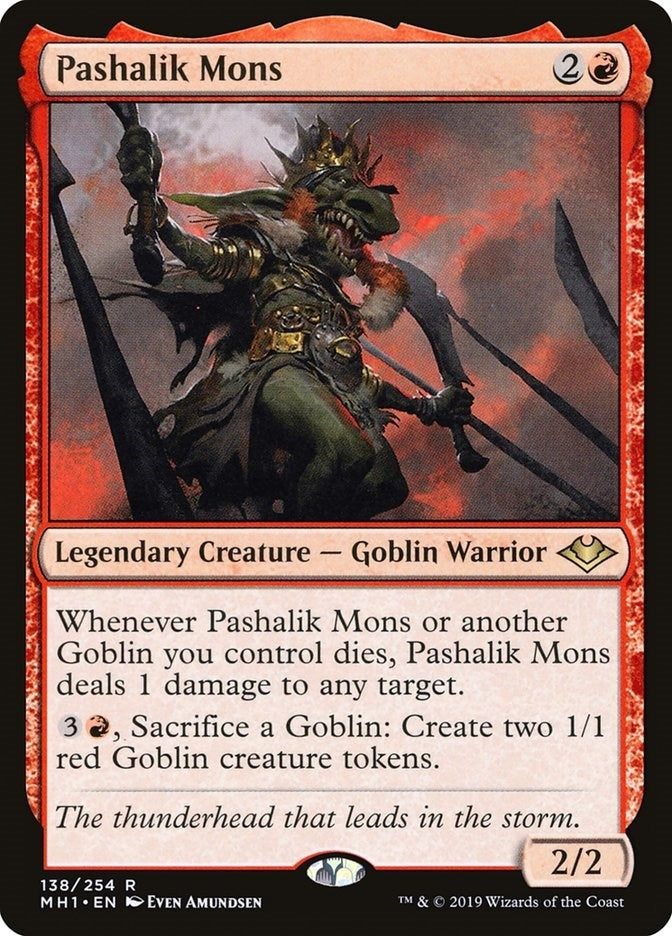 Image for Pashalik Mons (Modern Horizons) (138) - Magic: The Gathering