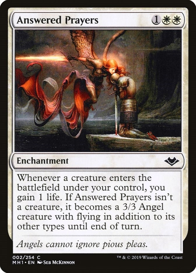 Image for Answered Prayers (Modern Horizons) (2) - Magic: The Gathering