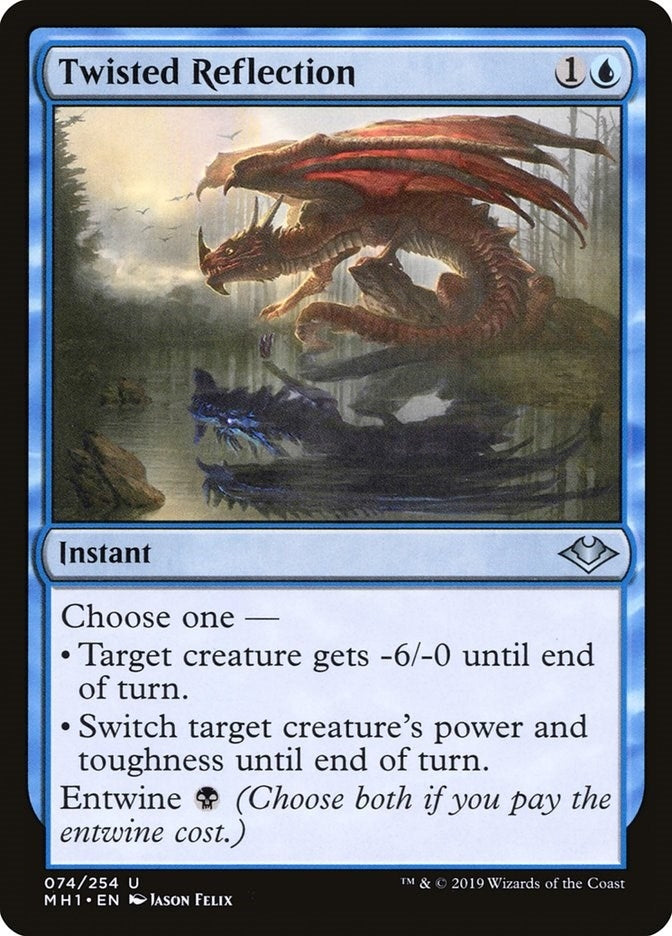 Image for Twisted Reflection (Modern Horizons) (74) - Magic: The Gathering