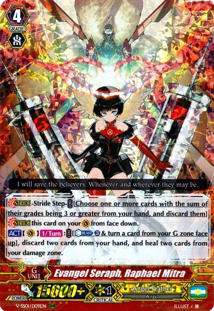 Image for Evangel Seraph, Raphael Mitra (V-SS01: Premium Collection 2019) (V-SS01/009EN) - Cardfight Vanguard