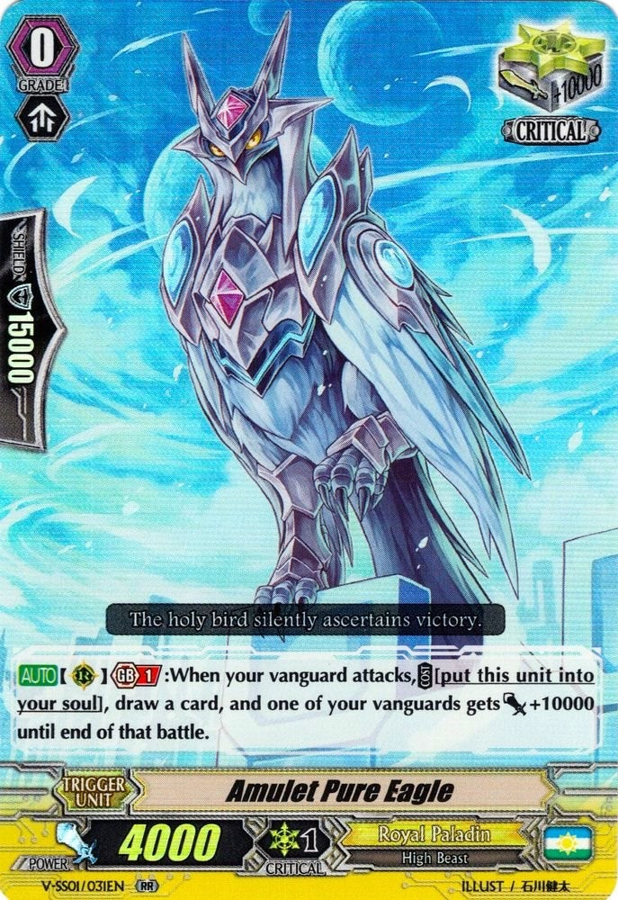 Image for Amulet Pure Eagle (V-SS01: Premium Collection 2019) (V-SS01/031EN) - Cardfight Vanguard