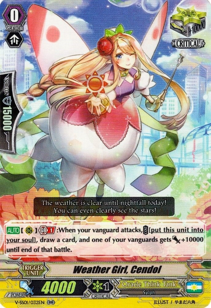 Image for Weather Girl, Cendol (V-SS01: Premium Collection 2019) (V-SS01/032EN) - Cardfight Vanguard