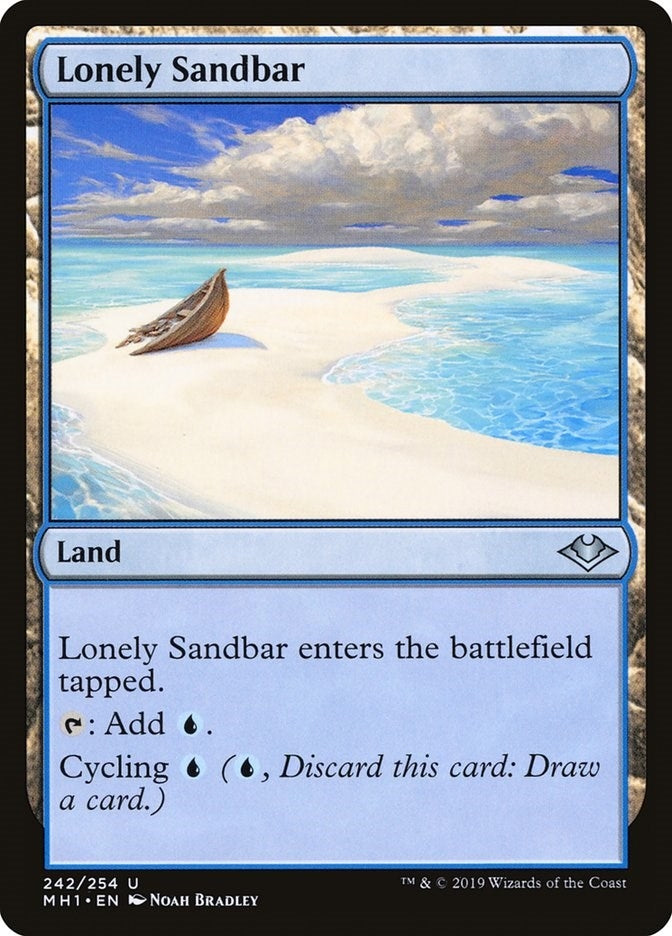 Image for Lonely Sandbar (Modern Horizons) (242) - Magic: The Gathering
