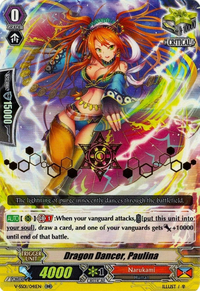 Image for Dragon Dancer, Paulina (Hot Stamped) (V-SS01: Premium Collection 2019) (V-SS01/041EN) - Cardfight Vanguard