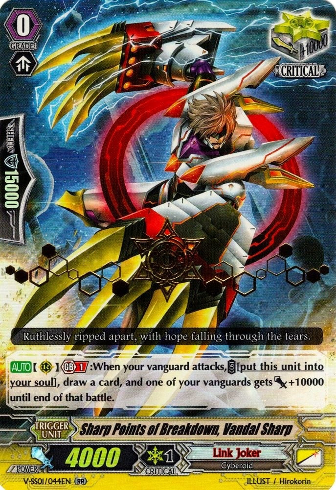 Image for Sharp Points of Breakdown, Vandal Sharp (Hot Stamped) (V-SS01: Premium Collection 2019) (V-SS01/044EN) - Cardfight Vanguard