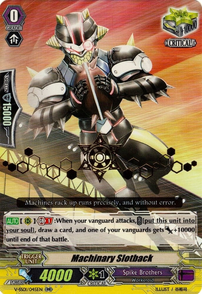 Image for Machinary Slotback (Hot Stamped) (V-SS01: Premium Collection 2019) (V-SS01/045EN) - Cardfight Vanguard