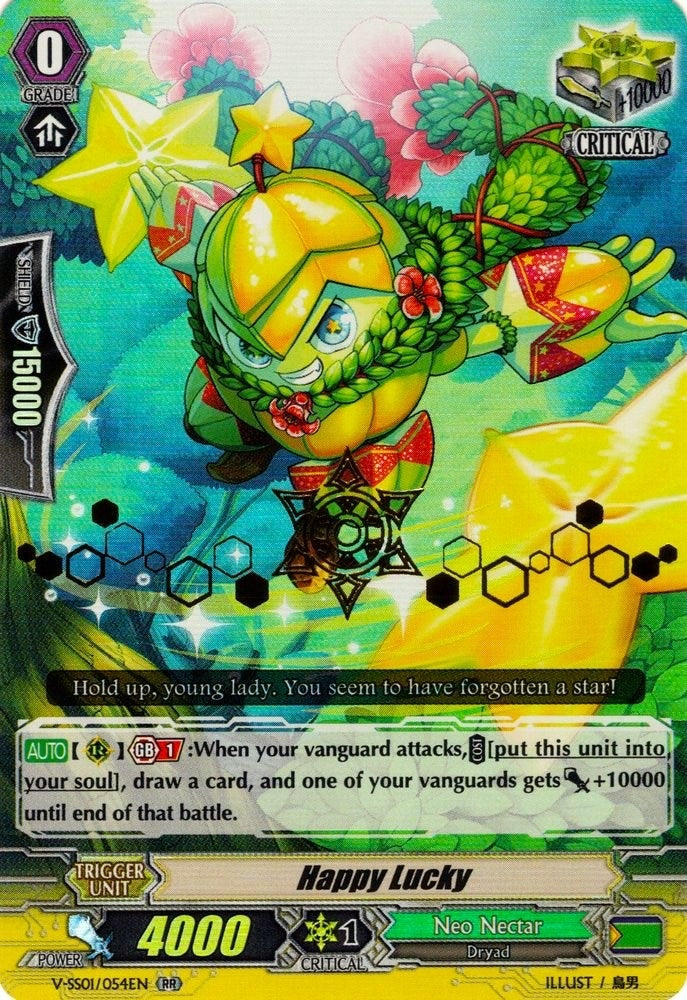 Image for Happy Lucky (Hot Stamped) (V-SS01: Premium Collection 2019) (V-SS01/054EN) - Cardfight Vanguard