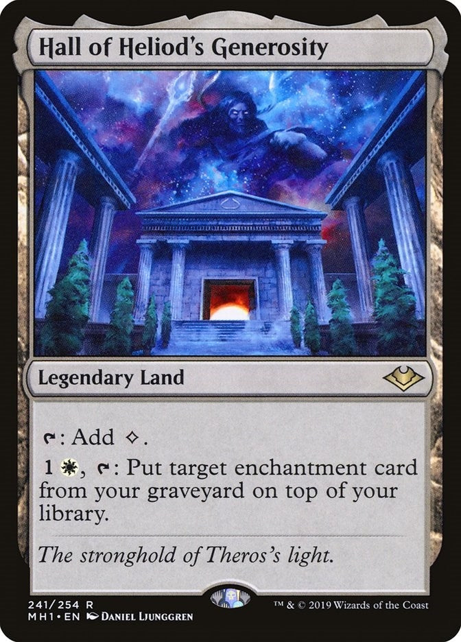 Image for Hall of Heliod's Generosity (Modern Horizons) (241) - Magic: The Gathering
