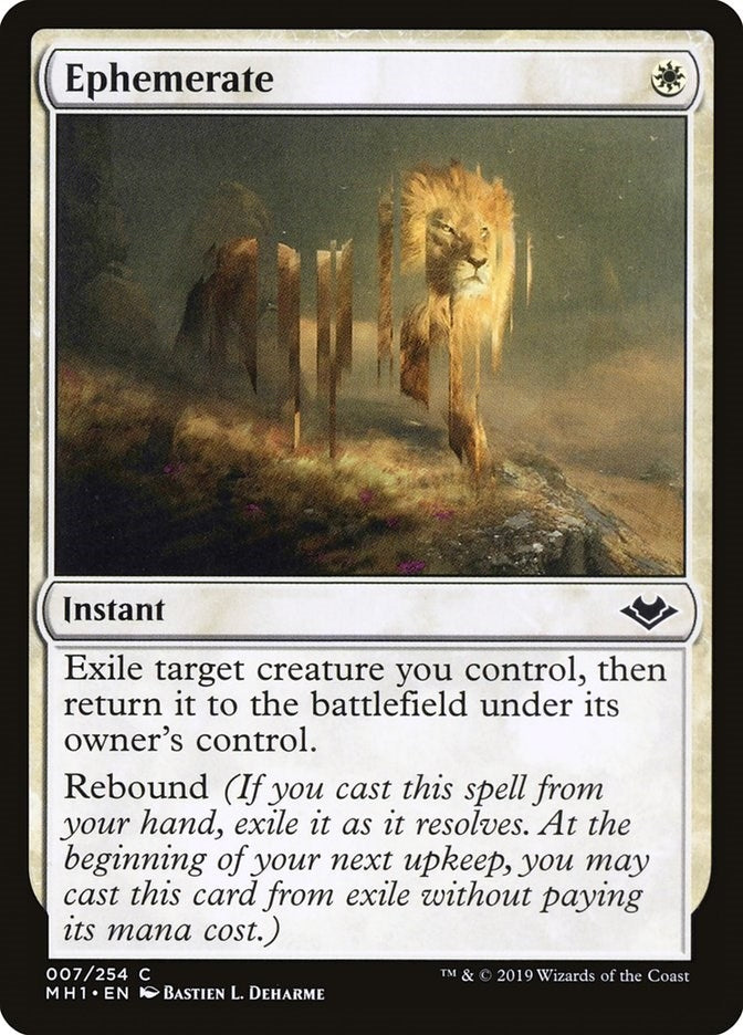 Image for Ephemerate (Modern Horizons) (7) - Magic: The Gathering