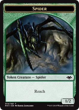 Image for Spider Token (Modern Horizons) (14) - Magic: The Gathering