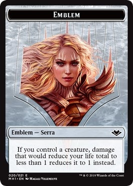 Image for Emblem - Serra the Benevolent (Modern Horizons) (20) - Magic: The Gathering