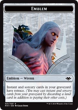 Image for Emblem - Wrenn and Six (Modern Horizons) (21) - Magic: The Gathering