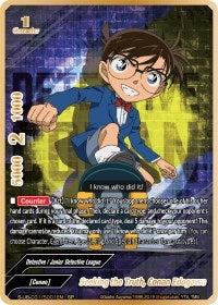 Image for Seeking the Truth, Conan Edogawa (SP) (S-UB-C01: Case Closed) (S-UB-C01/S001EN) - Future Card BuddyFight