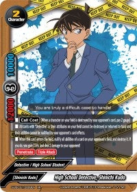 Image for High School Detective, Shinichi Kudo (S-UB-C01: Case Closed) (S-UB-C01/0008EN) - Future Card BuddyFight