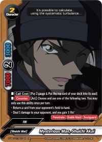 Image for Mysterious Man, Shuichi Akai (S-UB-C01: Case Closed) (S-UB-C01/0012EN) - Future Card BuddyFight