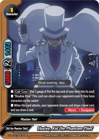Image for Elusive, Kid the Phantom Thief (S-UB-C01: Case Closed) (S-UB-C01/0027EN) - Future Card BuddyFight