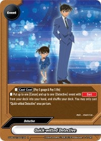 Image for Quick-witted Detective (S-UB-C01: Case Closed) (S-UB-C01/0031EN) - Future Card BuddyFight