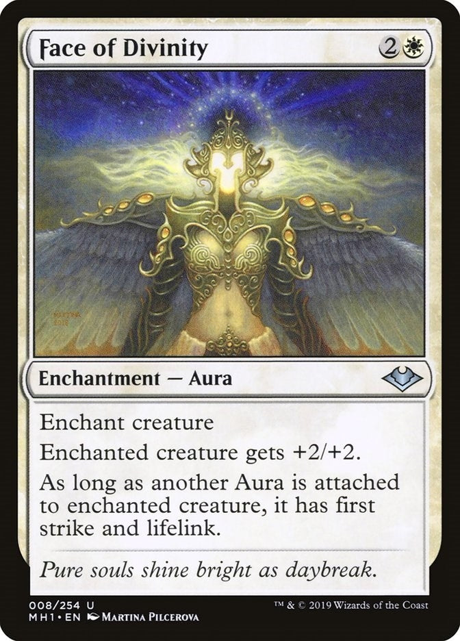 Image for Face of Divinity (Modern Horizons) (8) - Magic: The Gathering