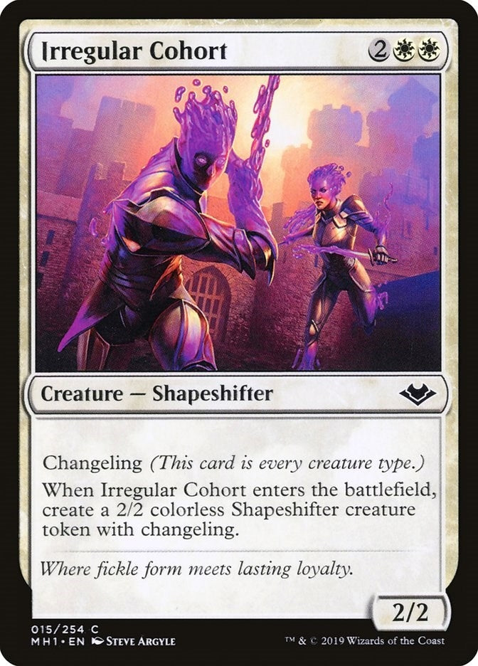 Image for Irregular Cohort (Modern Horizons) (15) - Magic: The Gathering