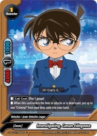Image for Investigating, Conan Edogawa (S-UB-C01: Case Closed) (S-UB-C01/0048EN) - Future Card BuddyFight