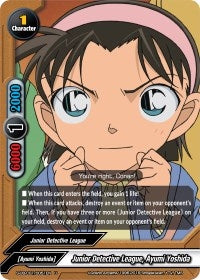 Image for Junior Detective League, Ayumi Yoshida (S-UB-C01: Case Closed) (S-UB-C01/0051EN) - Future Card BuddyFight