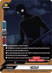 Image for Criminal (A) (S-UB-C01: Case Closed) (S-UB-C01/0052EN) - Future Card BuddyFight