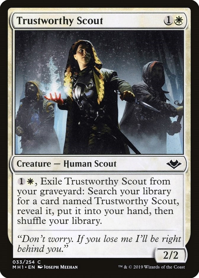 Image for Trustworthy Scout (Modern Horizons) (33) - Magic: The Gathering
