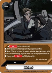 Image for FBI Agent (S-UB-C01: Case Closed) (S-UB-C01/0058EN) - Future Card BuddyFight
