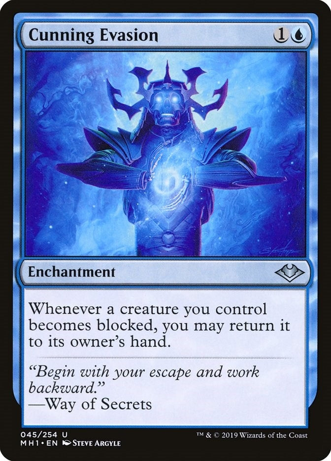 Image for Cunning Evasion (Modern Horizons) (45) - Magic: The Gathering