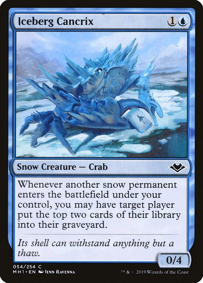 Image for Iceberg Cancrix (Modern Horizons) (54) - Magic: The Gathering