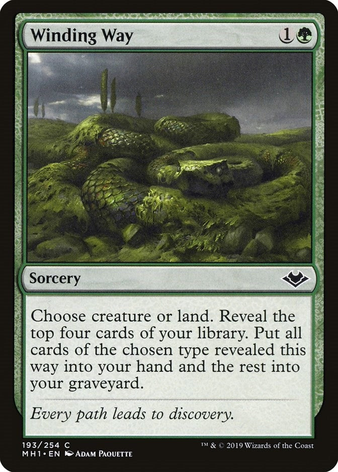 Image for Winding Way (Modern Horizons) (193) - Magic: The Gathering