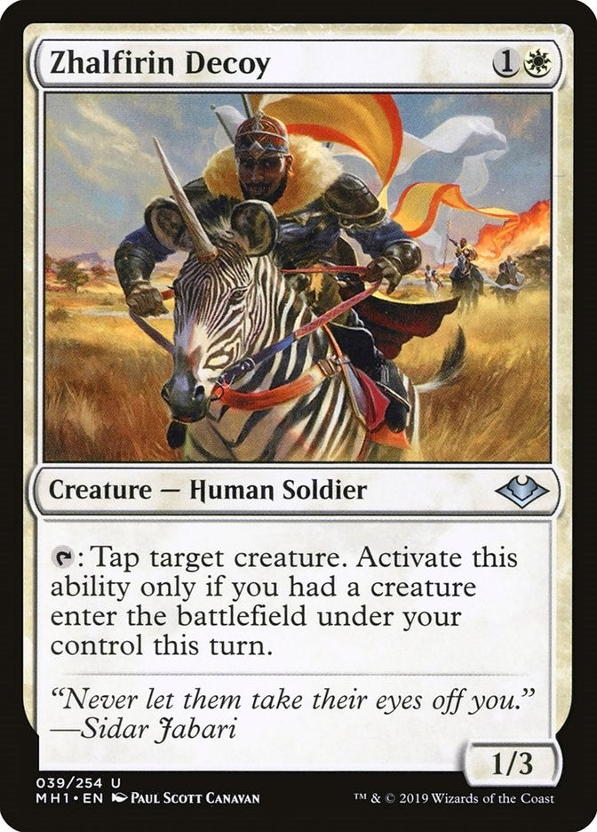 Image for Zhalfirin Decoy (Modern Horizons) (39) - Magic: The Gathering