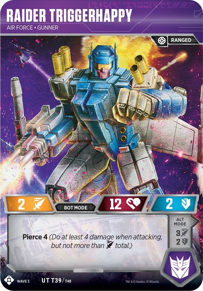 Image for Raider Triggerhappy - Air Force Gunner (War for Cybertron: Siege I) (T39) - Transformers TCG
