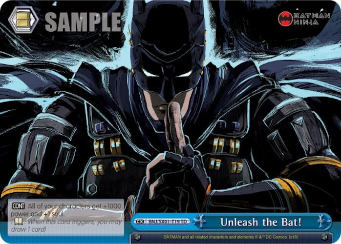 Image for Unleash the Bat! (Batman Ninja) (BNJ/SX01-T19 TD) - Weiss Schwarz