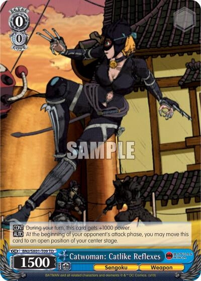 Image for Catwoman: Catlike Reflexes (Batman Ninja) (BNJ/SX01-T09 TD) - Weiss Schwarz