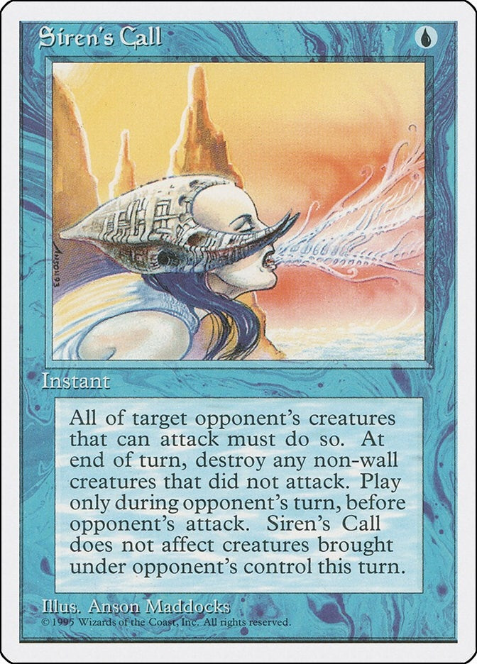 Image for Siren's Call (Fourth Edition) - Magic: The Gathering