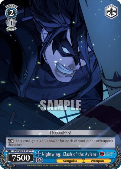 Image for Nightwing: Clash of the Avians (Batman Ninja) (BNJ/SX01-T14 TD) - Weiss Schwarz