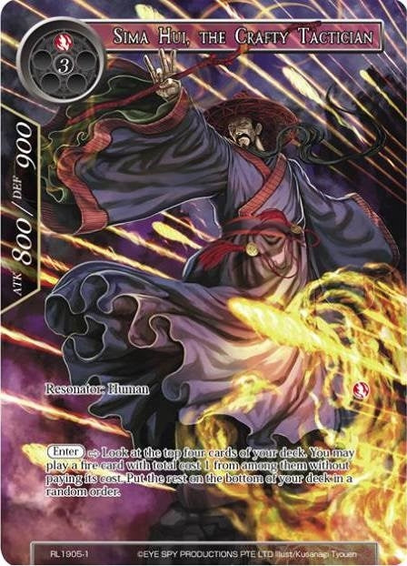 Image for Sima Hui, the Crafty Tactician (Promo Cards) (RL1905-1) - Force of Will