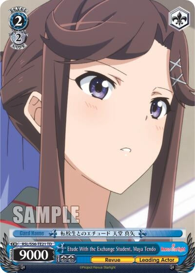 Image for Etude With the Exchange Student, Maya Tendo (Revue Starlight) (RSL/S56-TE21 TD) - Weiss Schwarz