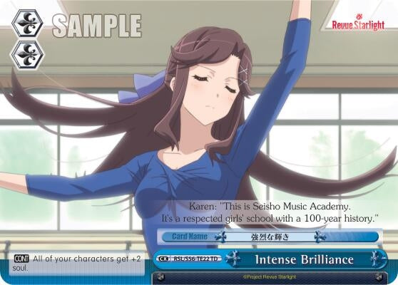 Image for Intense Brilliance (Revue Starlight) (RSL/S56-TE22 TD) - Weiss Schwarz