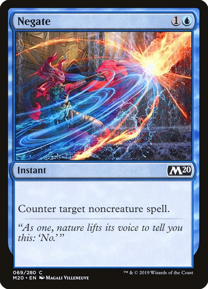 Image for Negate (Core Set 2020) (69) - Magic: The Gathering