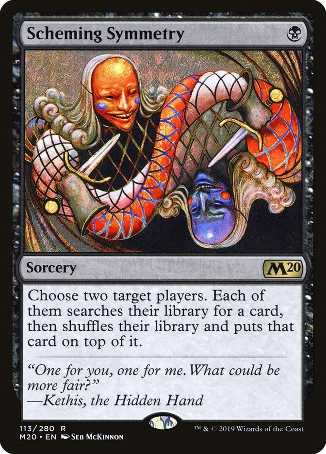 Image for Scheming Symmetry (Core Set 2020) (113) - Magic: The Gathering