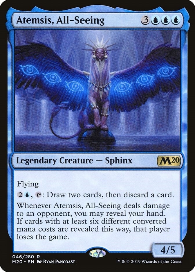 Image for Atemsis, All-Seeing (Core Set 2020) (46) - Magic: The Gathering