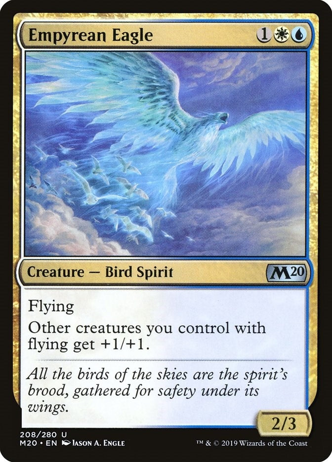 Image for Empyrean Eagle (Core Set 2020) (208) - Magic: The Gathering