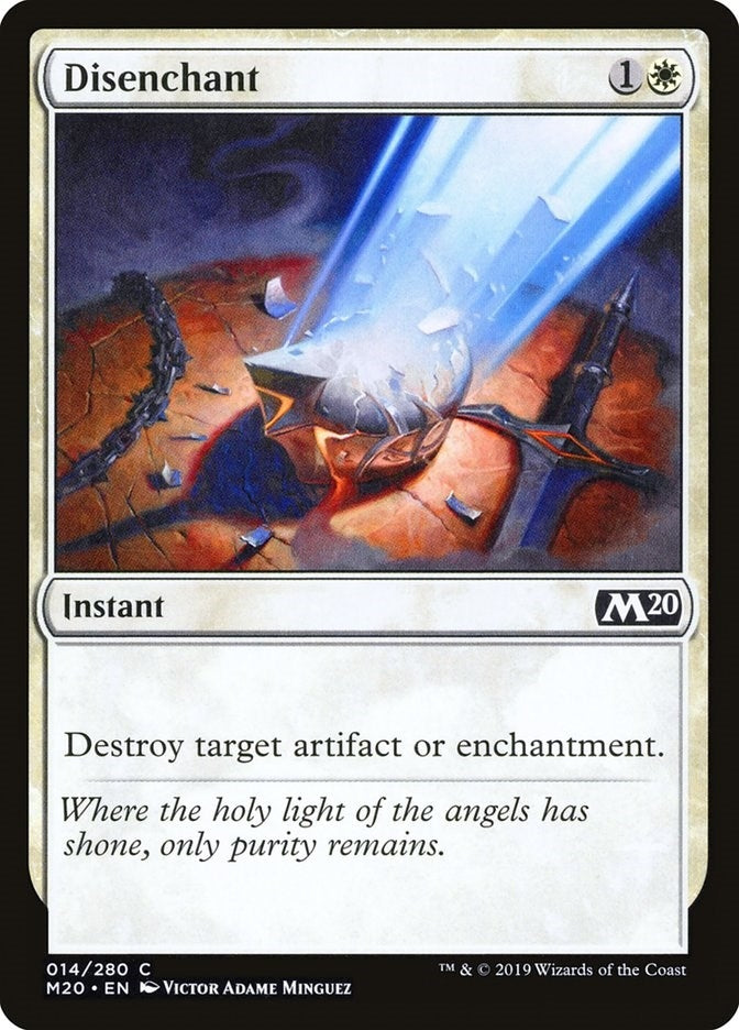 Image for Disenchant (Core Set 2020) (14) - Magic: The Gathering