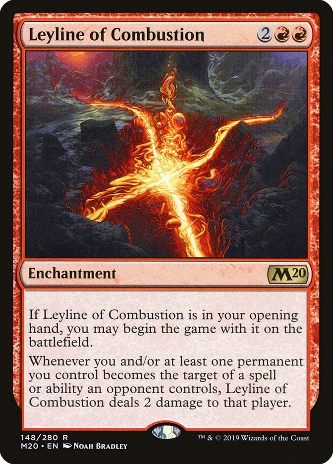 Image for Leyline of Combustion (Core Set 2020) (148) - Magic: The Gathering