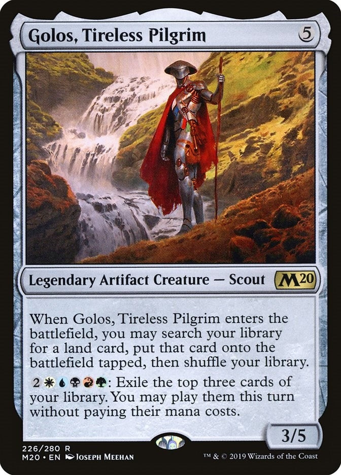 Image for Golos, Tireless Pilgrim (Core Set 2020) (226) - Magic: The Gathering