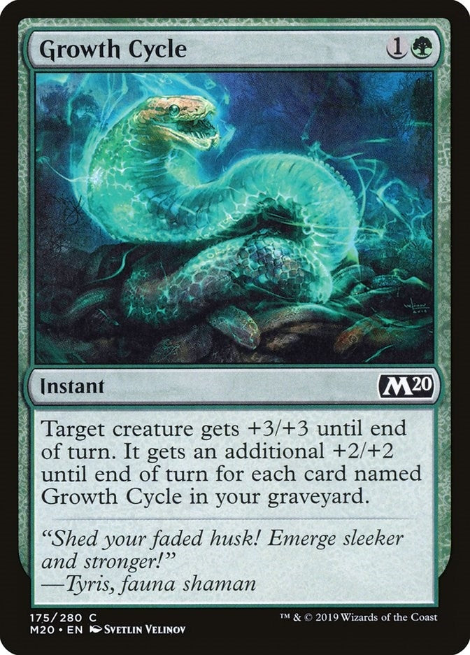Image for Growth Cycle (Core Set 2020) (175) - Magic: The Gathering